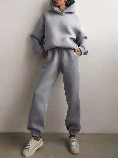 Elly | Kapuzenpulli und Jogginghosen Set für Damen Zendoo.de