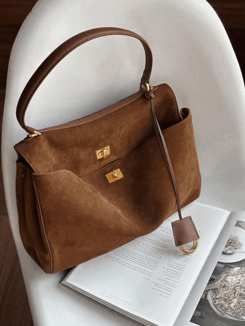 Ramona | Handtasche aus Wildleder
